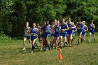 Wheaton MXC vs Babson  Wheaton College Men’s Cross Country vs Babson College. - Photo By: KEITH NORDSTROM : Wheaton, XC